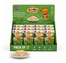 Aloha Smudges Chicken Adult Cat wet food in Jelly 85g Pouch Pack of 12