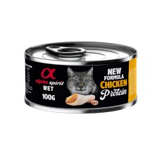 Alpha Spirit Wet Food for Cats CHICKEN 100g