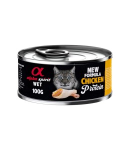 Alpha Spirit Wet Food for Cats CHICKEN 100g