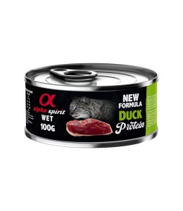 Alpha Spirit Wet Food for Cats DUCK 100g