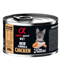 Alpha Spirit Wet Food for Kittens CHICKEN 100g