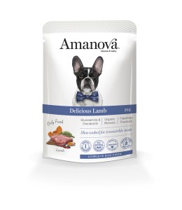 Amanova Pouch Adult Delicious Lamb Wet Food 100g