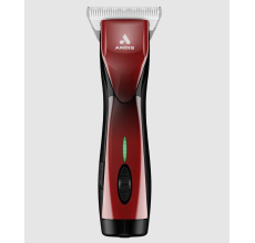 Andis DBLC-2 Pulse ZR  II 5-Speed, Detachable Blade Clipper, Cordless, Lithium Ion Battery - Red - Wide Blade (Includes extra battery)