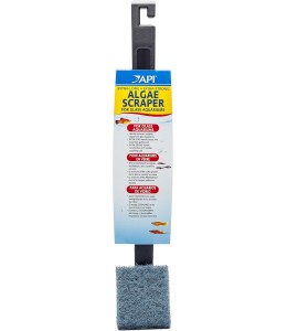 API Algae Scraper For Glass Aquariums - Extra Long
