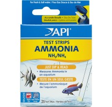 API Ammonia NH3/NH4 Test Strips, 25 count