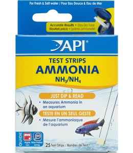 API Ammonia NH3/NH4 Test Strips, 25 count