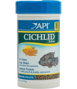 API Pellets Cichlid Fish Food 2.5 oz