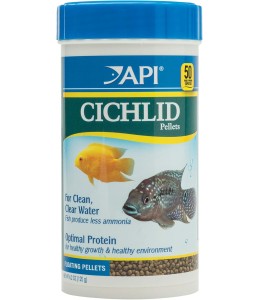 API Pellets Cichlid Fish Food 4.2 oz