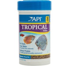 API Pellets Tropical Fish Food 4.2 oz