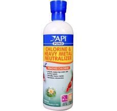 API Pond Chlorine & Heavy Metal Neutralizer 16 oz