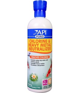 API Pond Chlorine & Heavy Metal Neutralizer 16 oz