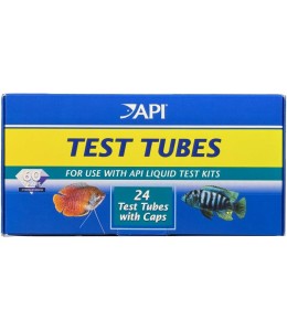 API Replacement Test Tubes For Aquarium Liquid Test Kits, 24 count
