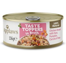 Applaws Taste Topper Broth Chicken Dog Tin 156g