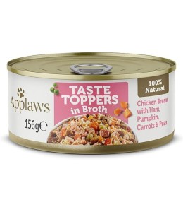Applaws Taste Topper Broth Chicken Dog Tin 156g
