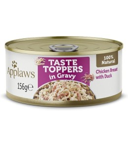 Applaws Taste Topper Gravy Chicken Duck Dog Tin 156g