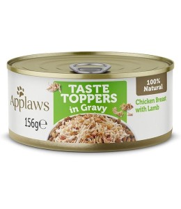 Applaws Taste Topper Gravy Chicken Lamb Dog Tin 156g