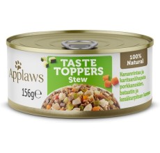 Applaws Taste Topper Stew Chicken Lamb Veg Dog Tin 156g
