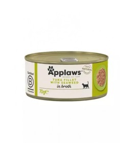 Applaws Tuna Fillet Seaweed in Broth Wet Cat Food 70g