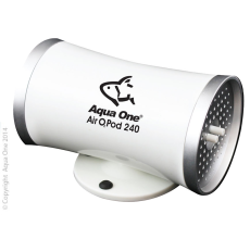 Aqua One Air O2 Pod 240 Air Pump Twin Outlet 2 X 120l/hr