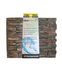 Aqua One CopiRock PU Background Joinable Stack Stone 60x48cm