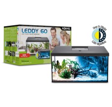 Aquael Aquarium Set Leddy 60 Black Day & Night