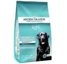 Arden Grange Adult Light Dry Dog Food - 6KG
