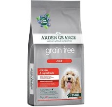 Arden Grange Grain Free Adult Chicken Dog Dry Food - 2KG