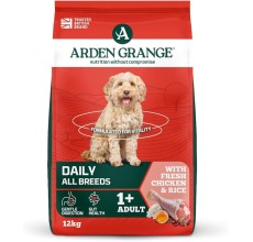 Arden Grange Grain Free Adult Chicken Dog Dry Food - 12KG
