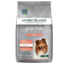 Arden Grange Grain Free Adult Salmon Dog Dry Food - 12KG