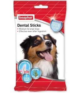 Beaphar Dental Sticks for Medium & Large Dogs