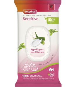 Beaphar Pet Wipes Sensitive (30 Wipes)