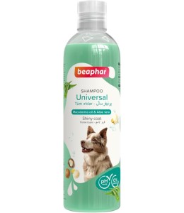Beaphar Shampoo Universal Macadamia Oil and Aloe Vera for Dogs 250 ml