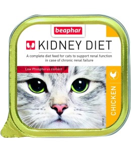 Beaphar Wet Food - Kidney/Renal Diet Chicken 16 x 100 g