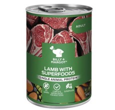 Billy & Margot Adult Lamb with Superfoods Pouch 150g.