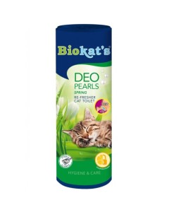 Biokat's Deo Pearls White Flower Litter Deodorant(700g) For Cat