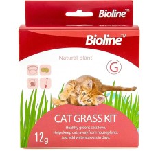 Bioline Catgrass Kit 12g - 12g, Dimension - 5.4 x 13.4 x 12.2cm