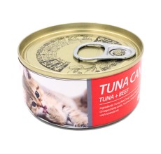 Bioline Tuna & Beef Cat Wet Food - 80g