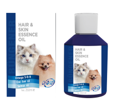 Bungener Hair & Skin Essence Oil For Cats & Dogs - 250ml (Fish Oil)