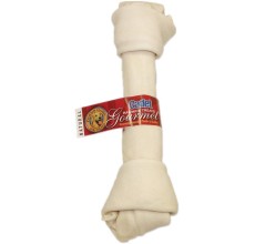 Cadet 10-11" Beef Hide (Rawhide) Knotted Bone Dog Treats & Chews