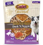 Cadet 10 pk Duck N Veggie Crunchems Dog Treats & Chews