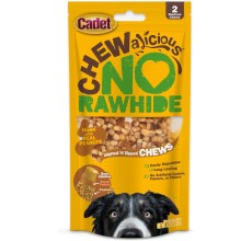 Cadet 2 pk Chewalicious® Layered N Dipped Chews - Peanuts Dog Treats & Chews