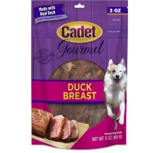 Cadet 3 oz. Duck Breast Dog Treats & Chews