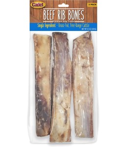 Cadet 3 pk. Rib Bone Dog Treats & Chews