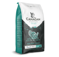 Canagan Free Run Turkey Dental Dry Cat Food - 4KG
