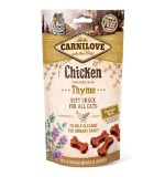 Carnilove Chicken enriched with Thyme Soft Snack for Cats 50g