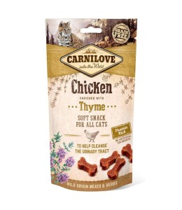 Carnilove Chicken enriched with Thyme Soft Snack for Cats 50g