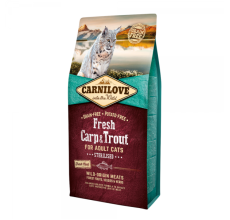 Carnilove Fresh Carp & Trout for Adult Cats 6kg