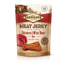 Carnilove Jerky Snack Chicken & Wild Boar Bar 100g