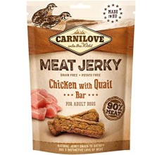 Carnilove Jerky Snack Chicken With Quail Bar 100g