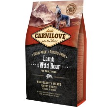 Carnilove Lamb & Wild Boar For Adult Dogs 4kg